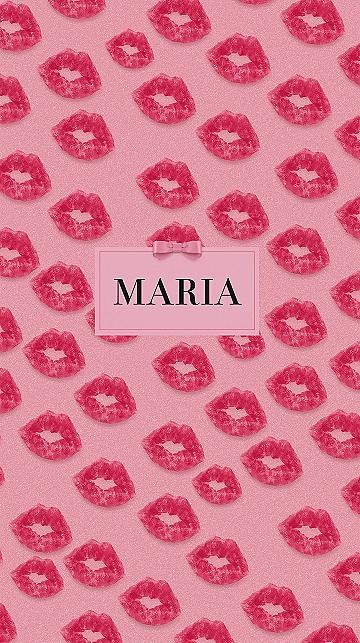 Chic Pink Aesthetic: Maria Core iPhone Wallpaper