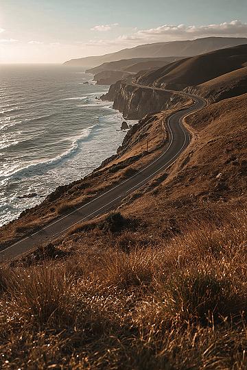 Coastal Highway Scenery: An Open Road Photography Escape