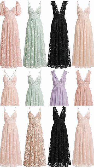 Romantic Floral Gowns & Long Frock Designs for Bridal Showers
