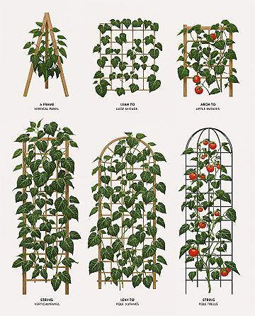Innovative Tomato Trellis Designs for a Thriving Veggie Garden