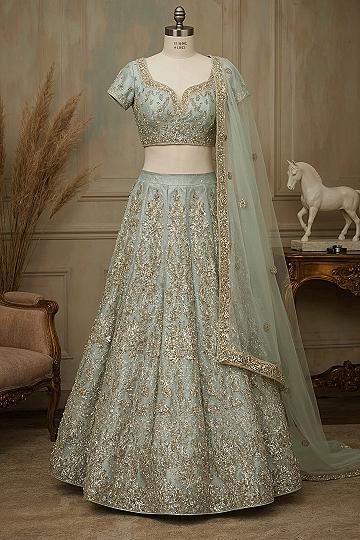 Designer Lehenga Perfection: Trending Wedding Outfits for the Modern Bride
