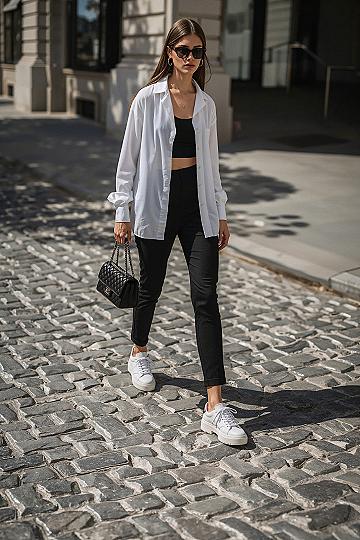 Effortless Chic: Oversized Shirt Outfits for Smart Casual Style