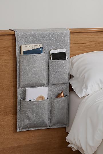 Dream Room Essential: DIY Bedside Pocket Organizer Storage