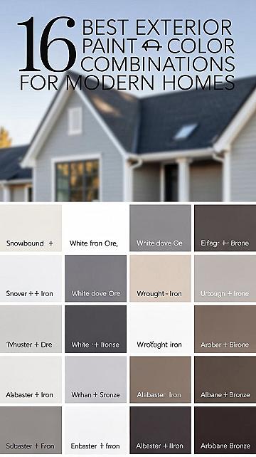 Top Luxury Exterior Paint Colors & Mid Century Modern Palettes 2026