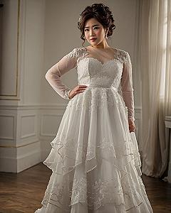 A modern take on classic bridal elegance
