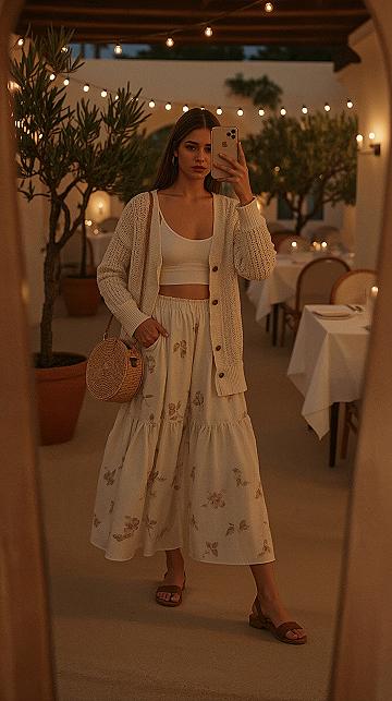 Bohemian Summer Vibes: Effortless Dresses & Vacation Outfits