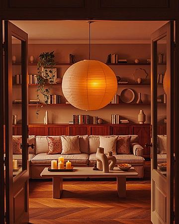 Warm & Cozy Apartment Living Room Design Ideas