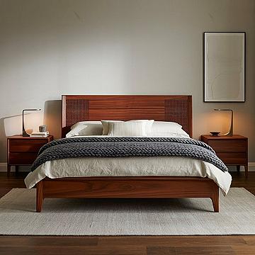 Solid Teak Wood King Bed Frame: Timeless Elegance for Your Bedroom