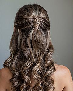 Loose Flowing Waves with a Simple Headband