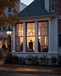 Crafting Life Sized Window Silhouette Displays for Halloween