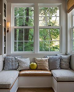Maximizing Natural Light With a Corner Window Nook