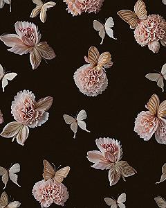 Delicate Butterfly And Soft Floral Fall Wallpapers