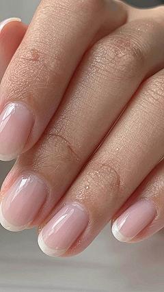 Minimalist French Tips for a Polished Look
