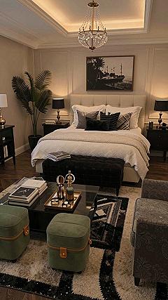 Pairing Soft Grey Walls with Warm Metallic Accents
