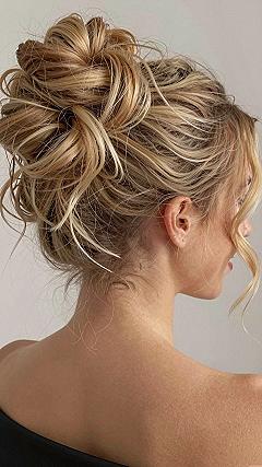 Why Textured Up Do Buns Work So Well for Fine Hair