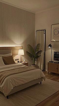 Layering Ambient Lighting for a Relaxing Bedroom Vibe