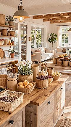 Natural Wood Accents for Warm Modern Kitchens