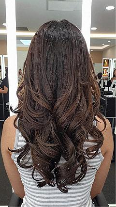 Subtle Cherry Cola Highlights on Dark Waves