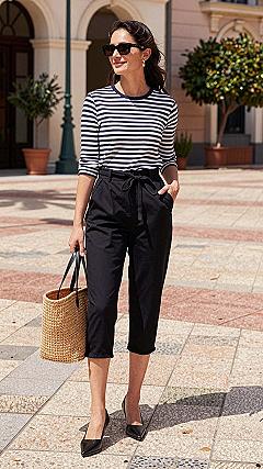 Mixing Polka Dots With Striped Patterns