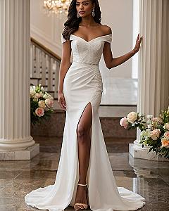 Managing Fit and Movement in High Slit Mermaid Gowns