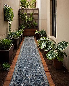 Utilizing Narrow Sideyards and Pathways for Greenery