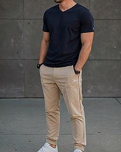 Keeping Cotton Blend V-Neck Shirts Fresh And Crisp