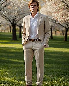 Keeping a Light Linen Suit Sharp and Wrinkle-Free