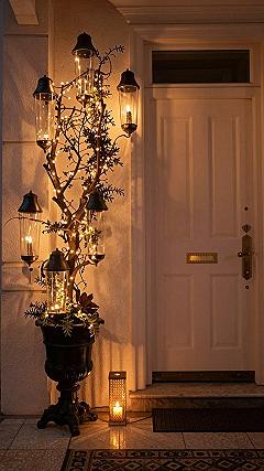 Using Weatherproof Lantern Stands For Porch Safety