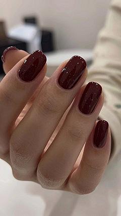 Keeping Dark Red Manicures Chip Free and Vibrant