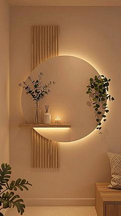 Integrating LED Backlighting Into Wood Partition Walls