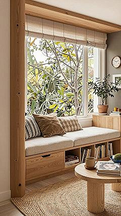 Building a Custom Built In Window Seat with Storage