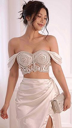 Keeping Beaded Bustier Tops Secure and Comfortable