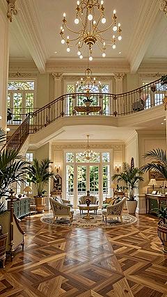 Maintaining Grand Entryway Hardwood Floors