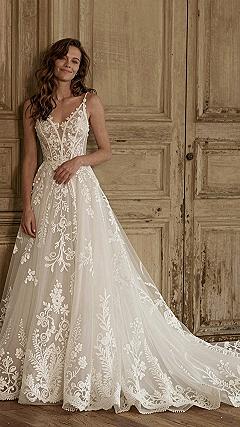 Caring for a Spaghetti Strap All Lace Wedding Gown