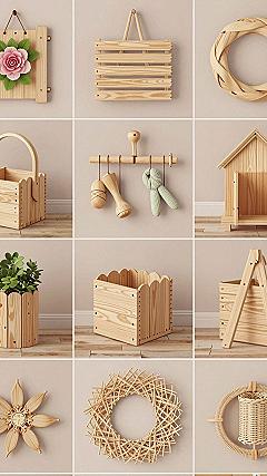 Assembling a Sturdy Wooden Frame for Paper Flower Displays