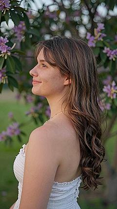 Half Up Styles with Polished Fringe and Bangs