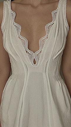 Managing Fit and Fabric Care for Textured Knit Wedding Gowns