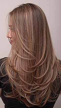Maintaining Long Layers in Cool Tone Brown Hair for Fullness