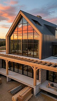 Luxury Barndominium Designs: Ultra Modern Barn Style