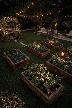 Cultivating Calm: Dream Backyard Garden Design with Greenhouse Charm