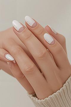 Minimalist Magic: Enduring Charm of Polka Dot Nail Art