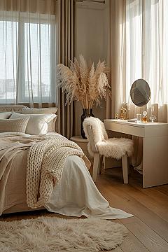 Cozy Apartment Bedroom Oasis: Dream House Decor Ideas
