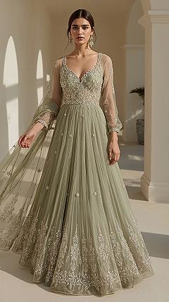 Styling Secrets: Achieve a Trending Lehenga Look with Designer Dresses