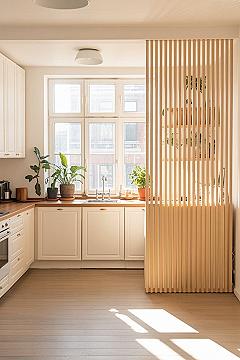 Open Kitchen Design for Small Spaces: Minimalist & Bright