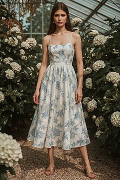 Embroidered A-Line Dress: Modest Chic for Summer 2025
