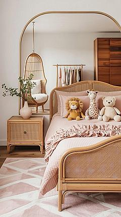 Pink & Wood Aesthetic: Your Ultimate Dream Girl’s Bedroom