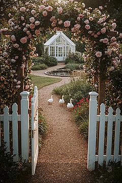 Countryside Cottage Garden Layouts: A Beautiful & Dreamy Homestead Design