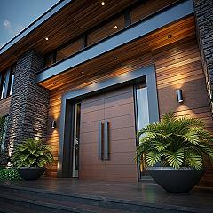 Modern Home Entrance: Aesthetic Appeal & Luxury Design