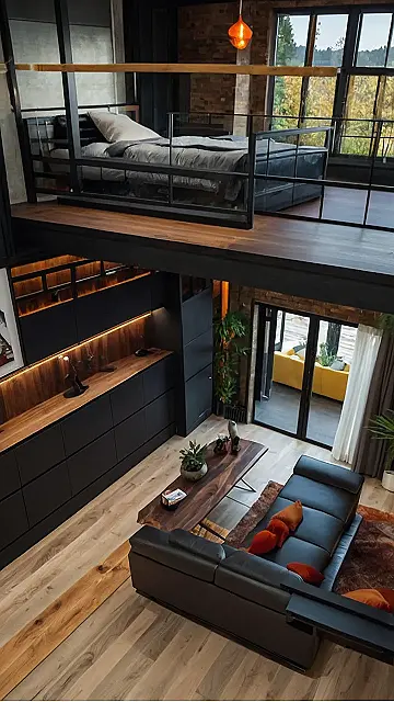 Modern Loft Living Space Ideas for Urban Dwellers