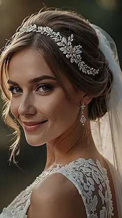 Beautiful Bridal Hairstyles Featuring Veils